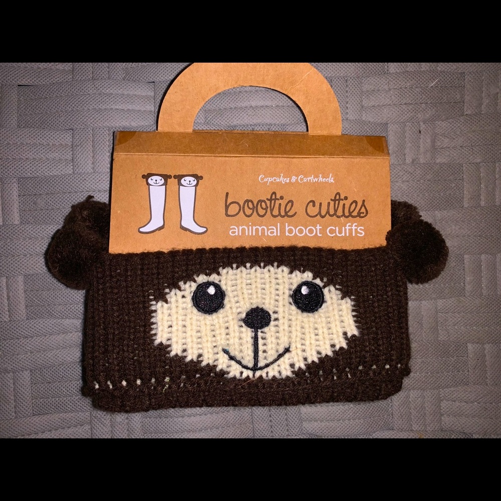 Children’s animal boot cuffs
